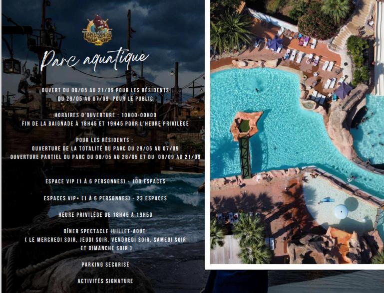 Hotel Pirates World アグド エクステリア 写真